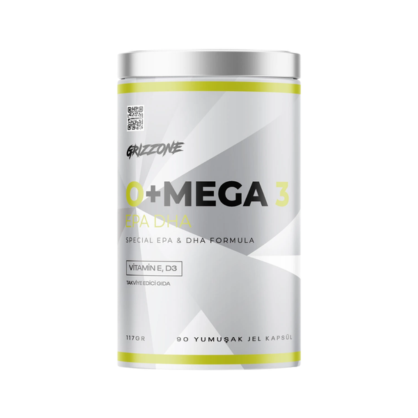 GRIZZONE O+Mega 3 90 Jel Kapsül