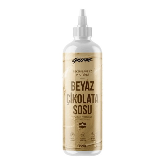 GRİZZONE Sıkılabilir Beyaz Çikolata Sos 300g