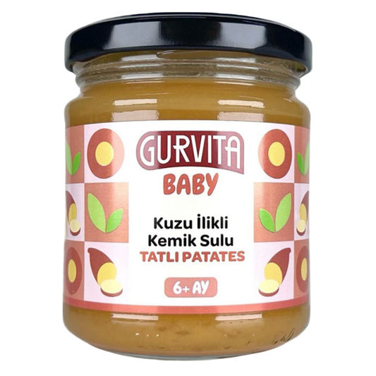 GURVİTA Baby Kuzu İlikli Kemik Sulu Tatlı Patates 165g