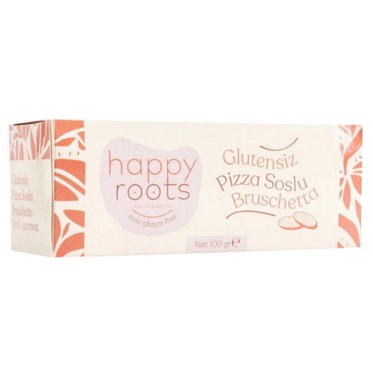 HAPPY ROOTS Glutensiz Pizza Soslu Bruchetta 100g