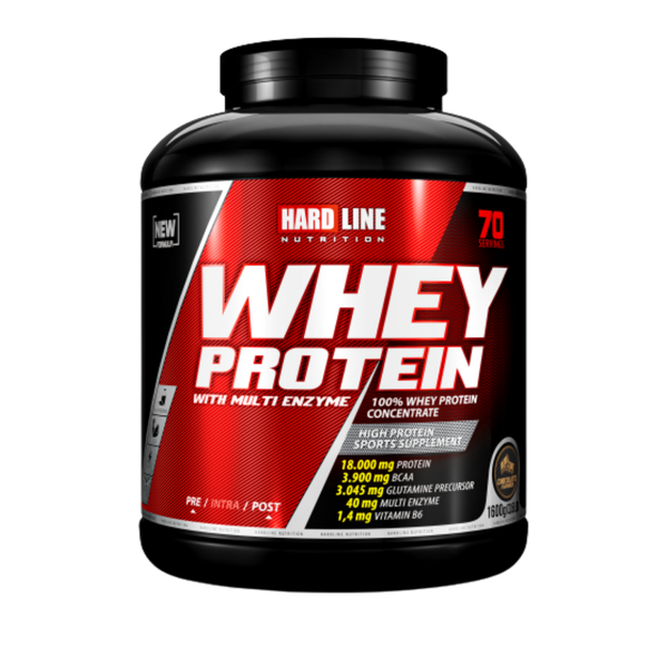 HARDLİNE %100 Whey Protein Çikolata 1600g