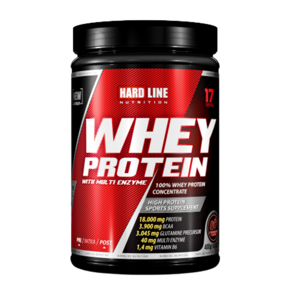 HARDLİNE %100 Whey Protein Çilek 400g