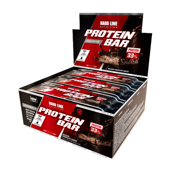 HARDLİNE Çikolatalı Protein Bar 45g x 12 Adet