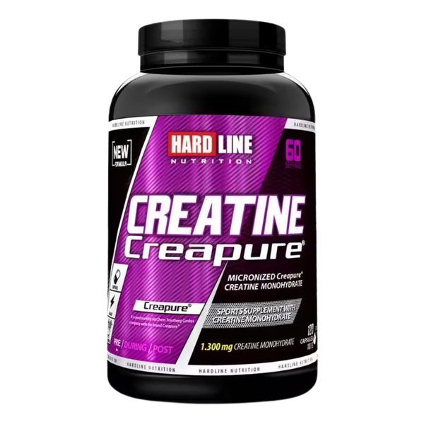 HARDLINE Creatine Creapure 120 Kapsül