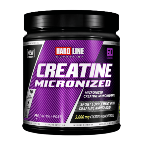HARDLİNE Creatine Micronized Yeşil Elma 324g