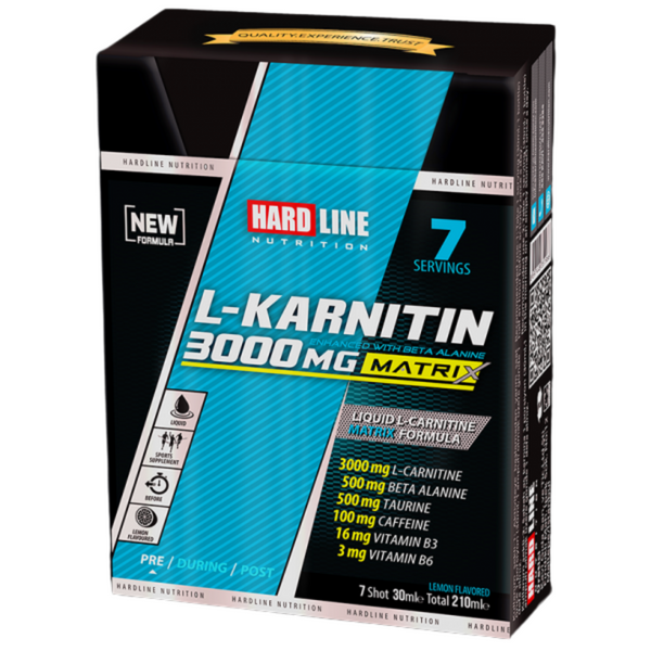L-Karnitin Matrix 3000 Mg 7 Adet (30 Ml)