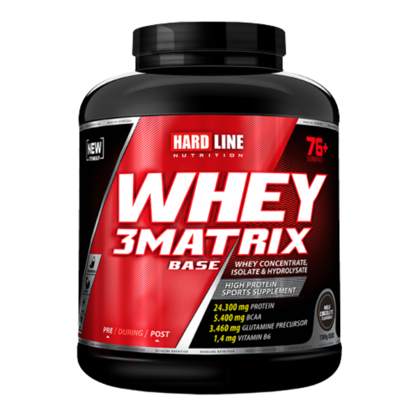 HARDLİNE Whey 3Matrix Sütlü Çikolatalı 2300g