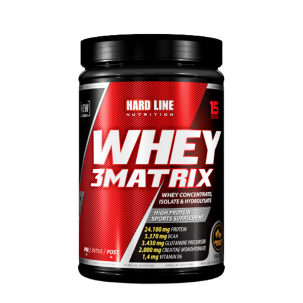 HARDLİNE Whey 3Matrix Çikolatalı 454g