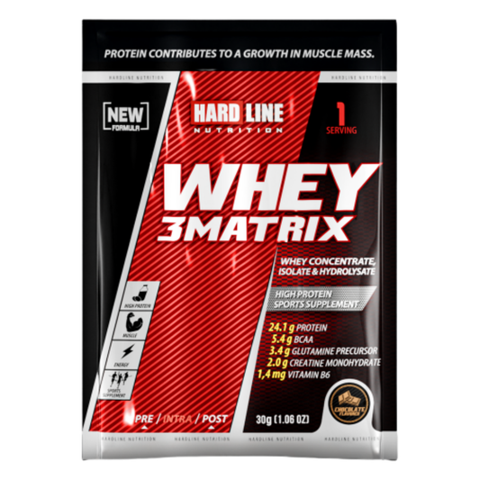 HARDLİNE Whey 3Matrix Çikolata 30g