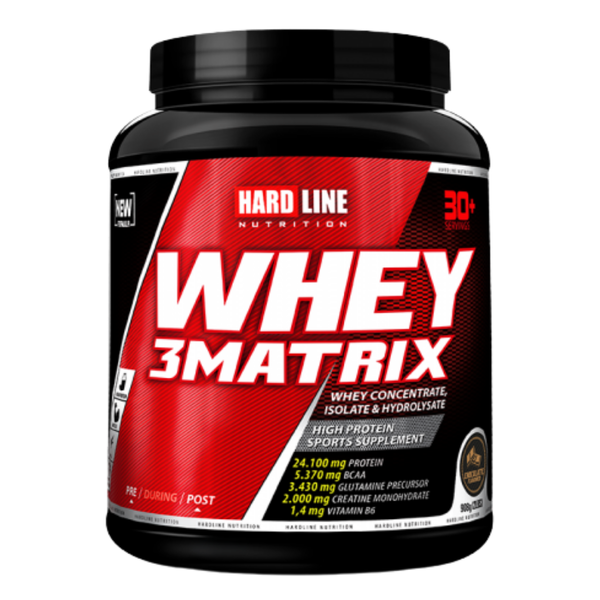 HARDLINE Whey 3Matrix Çikolata 908g