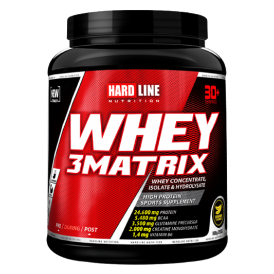 HARDLINE Whey 3Matrix Muz 908g