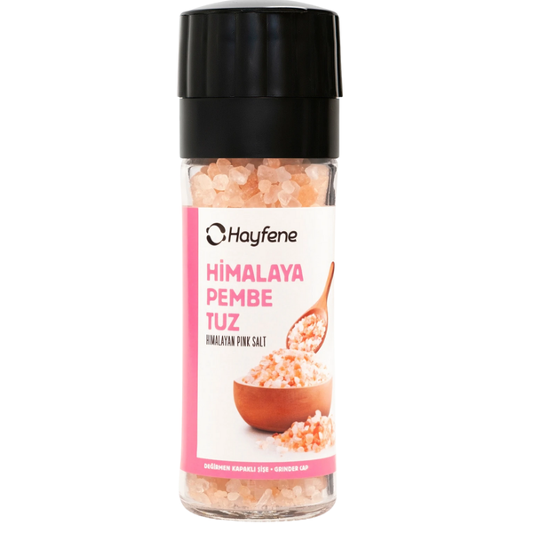 HAYFENE Himalaya Pembe Tuz 110g ( Değirmen Kapaklı )