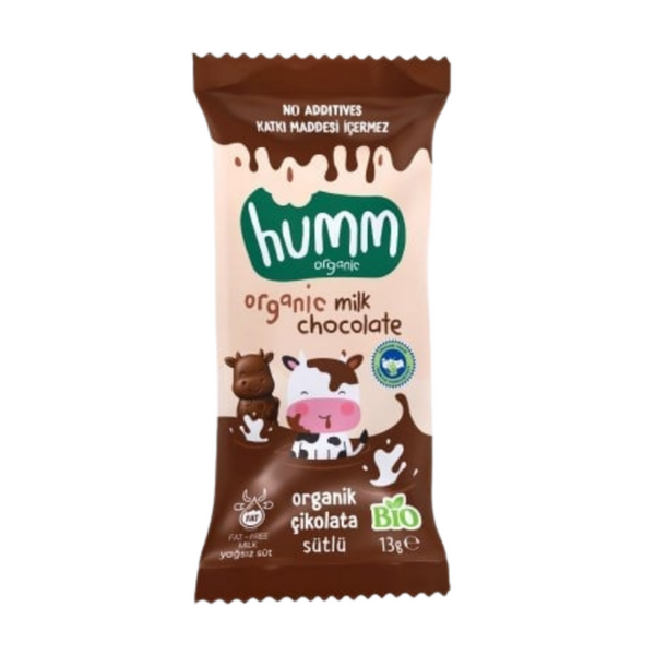 HUMM Organik Sütlü Çikolata 13g