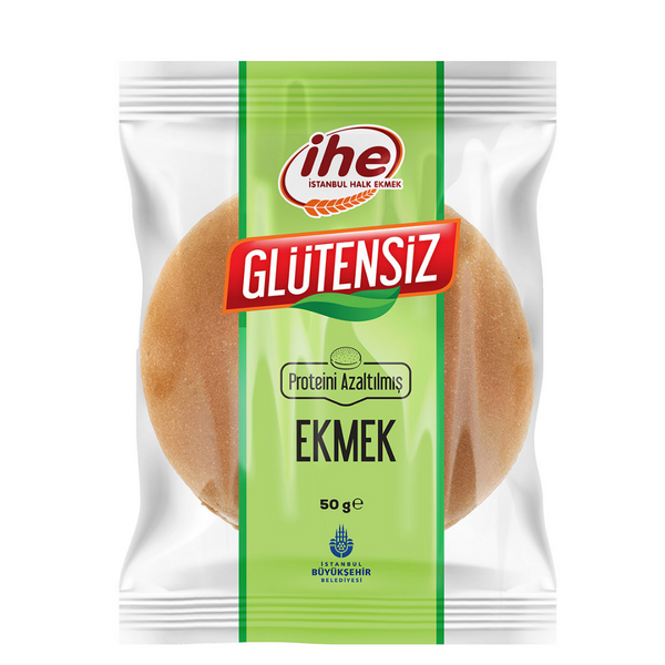 İHE Düşük Proteinli Ekmek 50g (Açıklamayı okuyunuz)