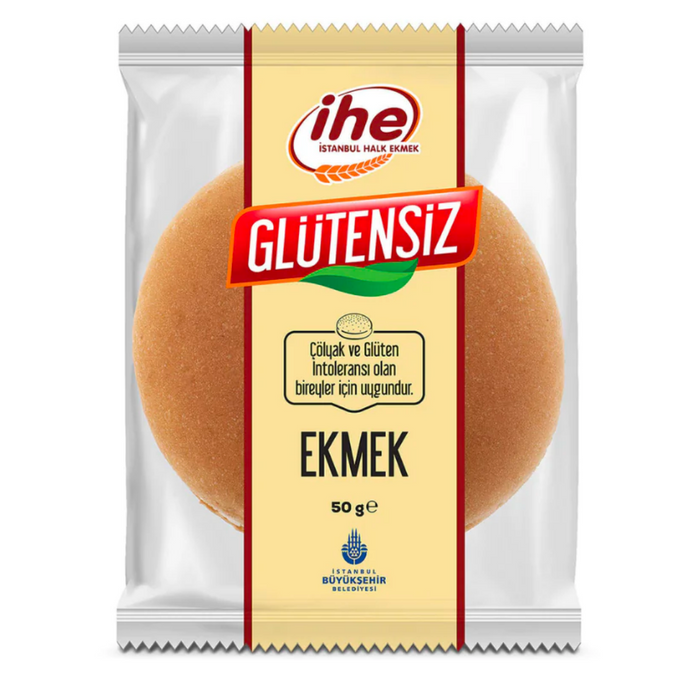 İHE Glutensiz Ekmek 50g (Açıklamayı okuyunuz)