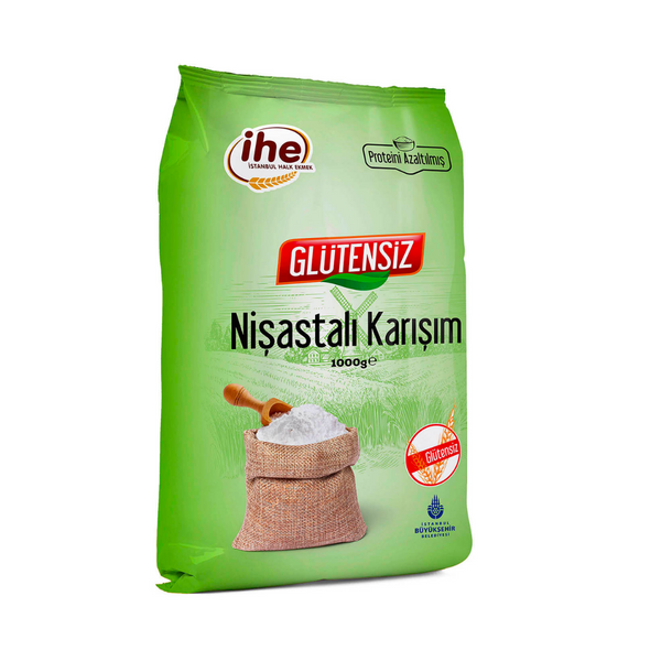 İHE (GNK) Glutensiz Proteini Azaltılmış Nişastalı Karışım Un 1000g