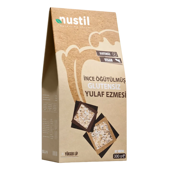 NUSTİL İnce Öğütülmüş Glutensiz Yulaf Ezmesi 300g
