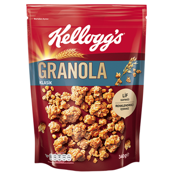 KELLOGG'S Granola Klasik 340g