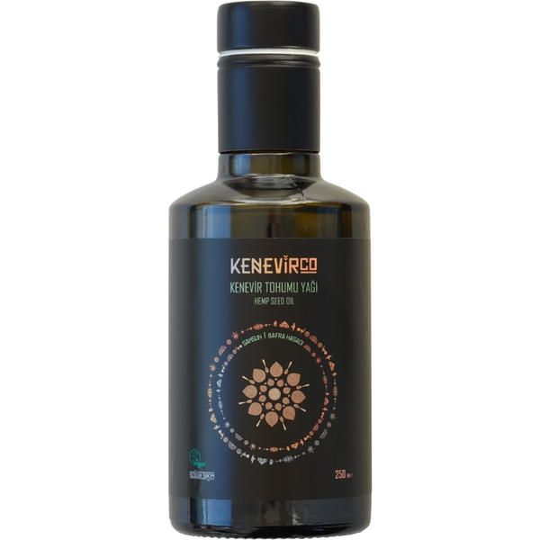 KENEVİRCO Soğuk Sıkım Kenevir Tohumu Yağı 250ml