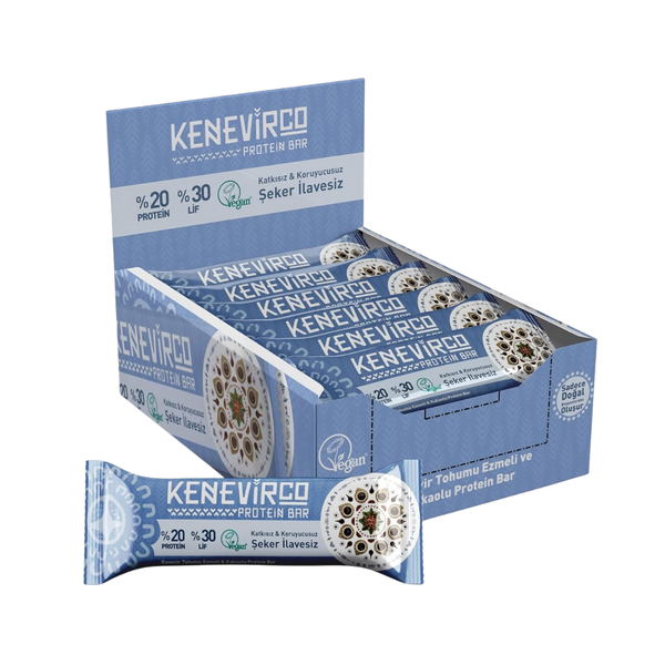 KENEVİRCO Kakaolu Protein Bar x 12 Adet