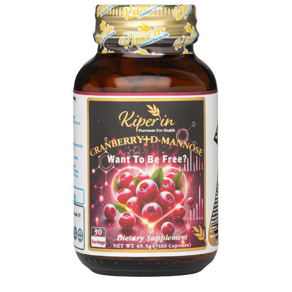 KİPERİN Cranberry+D-Mannoz 60 Kapsül