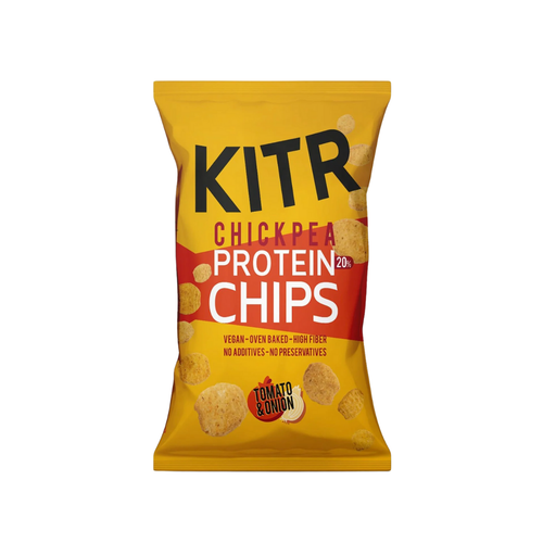 KITR Domates ve Soğan Çeşnili Yüksek Proteinli Nohut Cipsi 50g