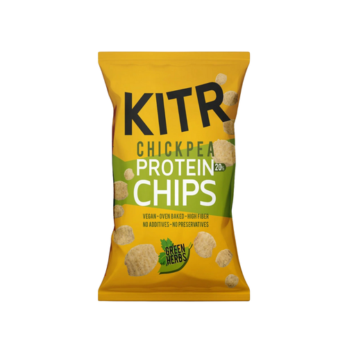 KITR Sebze Yeşillikleri Çeşnili Yüksek Proteinli Nohut Cipsi 50g