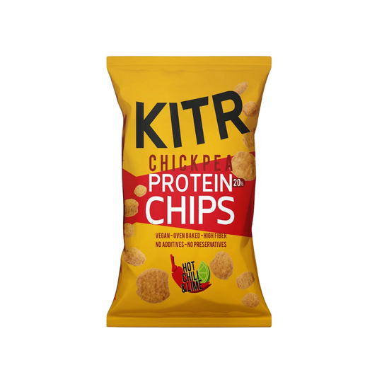 KITR Acı Biberli ve Lime Çeşnili Yüksek Proteinli Nohut Cipsi 50g