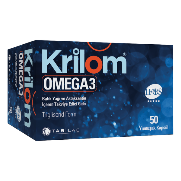 KRİLOM Omega 3 Yumuşak 50 Kapsül