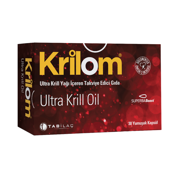 KRİLOM Ultra Krill Oil Yumuşak 30 Kapsül