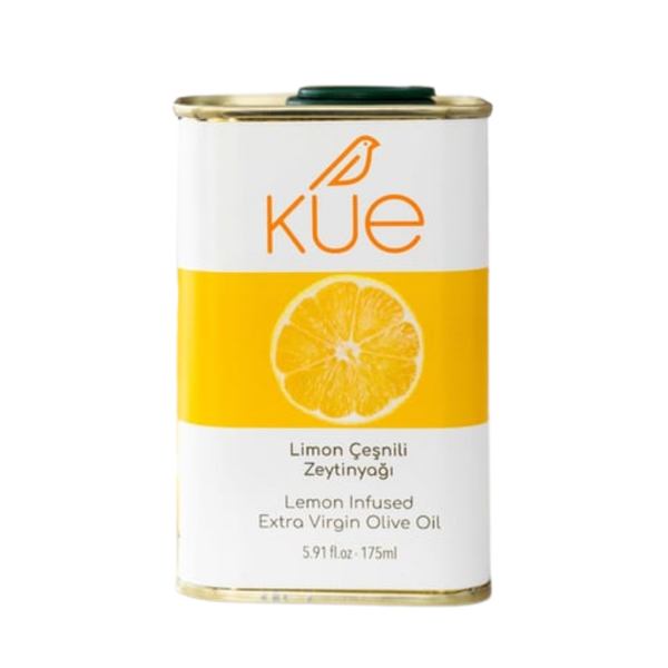 KUE OLİVE OİL Limon Çeşnili Zeytinyağı 175 ml