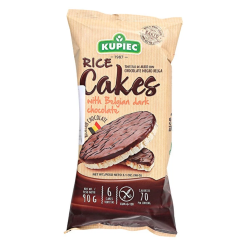 KUPIEC Bitter Çikolatalı Pirinç Patlağı 90g