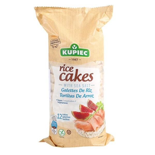 KUPIEC Deniz Tuzlu Pirinç Patlağı (Rice Cake with Sea Salt) 120g