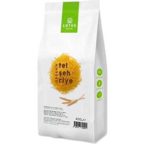 LOTUS NATURA Organik Tel Şehriye 400g