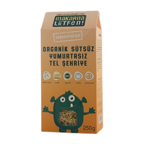 MAKARNA LÜTFEN Organik Tel Şehriye 250g