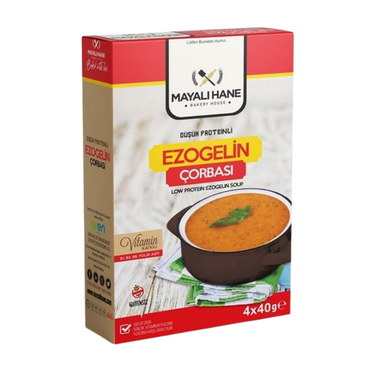 MAYALI HANE Düşük Proteinli Ezogelin Çorbası 4x40g