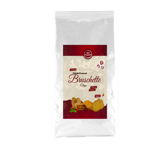 MAYALI HANE Düşük Proteinli Pizza Aromalı Brucshetta Chips 120g