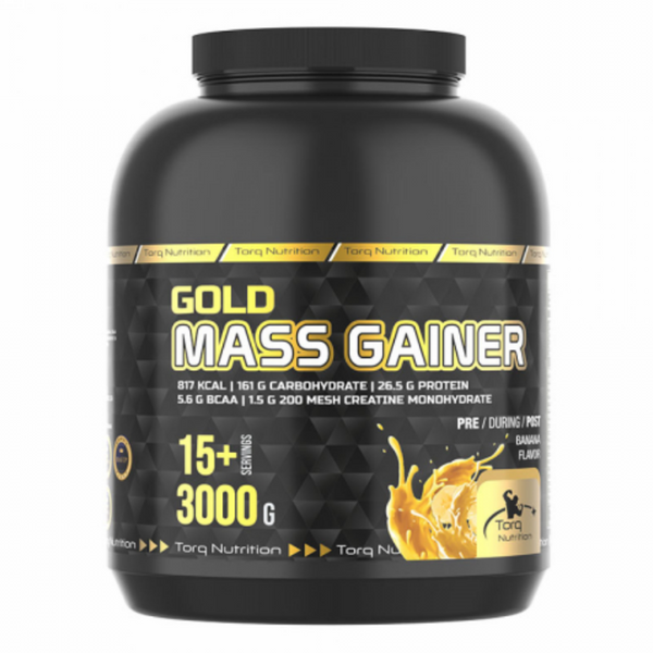 TORQ NUTRİTİON Gold Mass Gainer 3000g - Muzlu