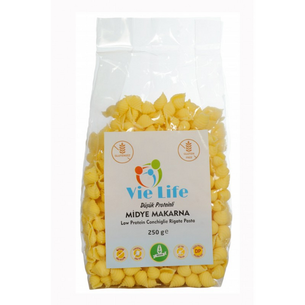 VİE LİFE Proteini Azaltılmış Midye Makarna 250g