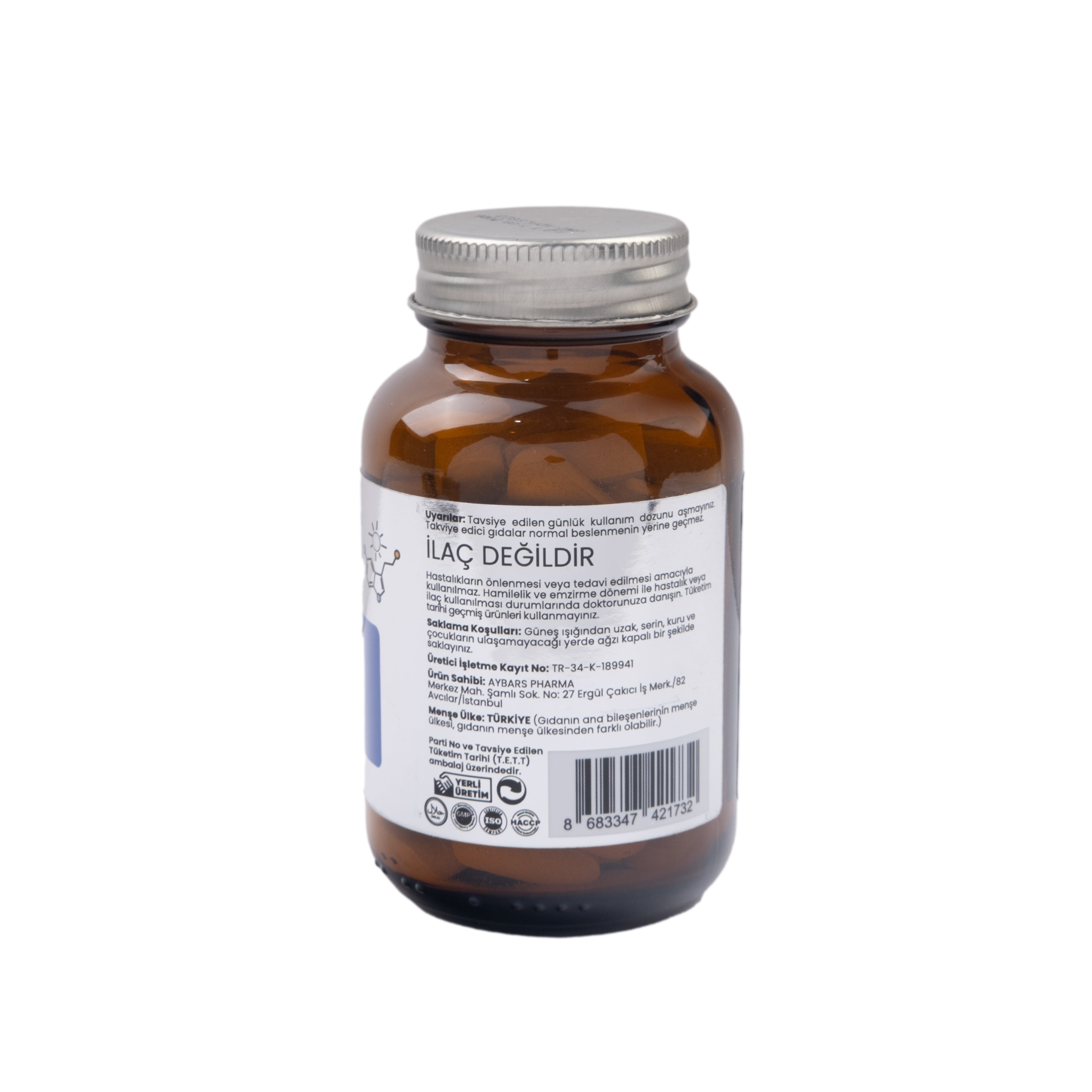 MODPLUS Magnezyum Ginkgo Biloba, Koenzim Q10,P-5P ve Selenyum 30