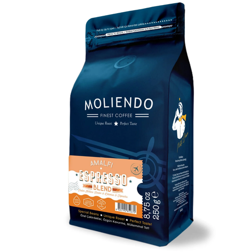 MOLIENDO Amalfi Espresso Blend Çekirdek Kahve 250g