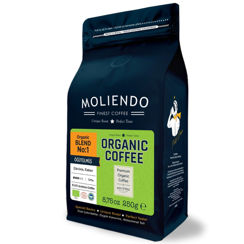 MOLIENDO Organic Blend No:1 Öğütülmüş Kahve 250g