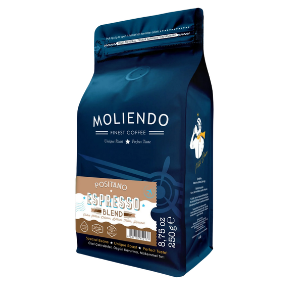 MOLİENDO Positano Espresso Blend Çekirdek Kahve 250g