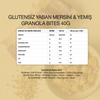 MOM'S NATURAL FOODS Glutensiz Granola Bites Yaban Mersini & Yemiş 40g