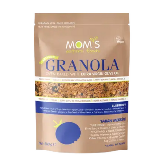 MOM'S NATURAL FOODS Yaban Mersinli Granola 280g