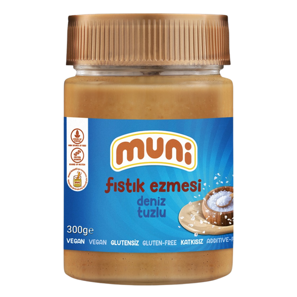 MUNİ Deniz Tuzlu Fıstık Ezmesi 300g
