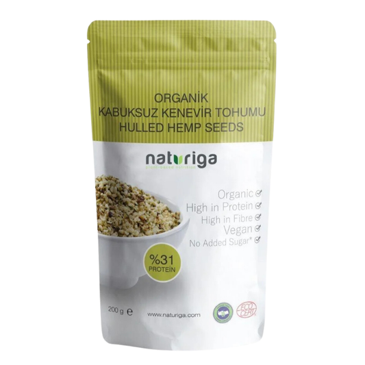 NATURİGA Organik Kabuksuz Kenevir Tohumu 200g