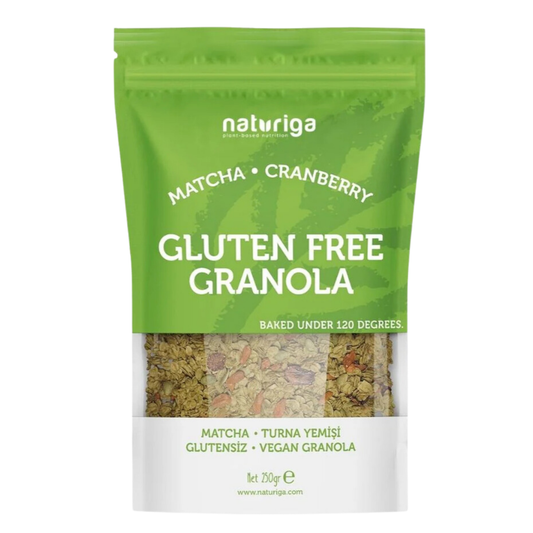 NATURİGA Glutensiz Matcha & Cranberry Granola 250g