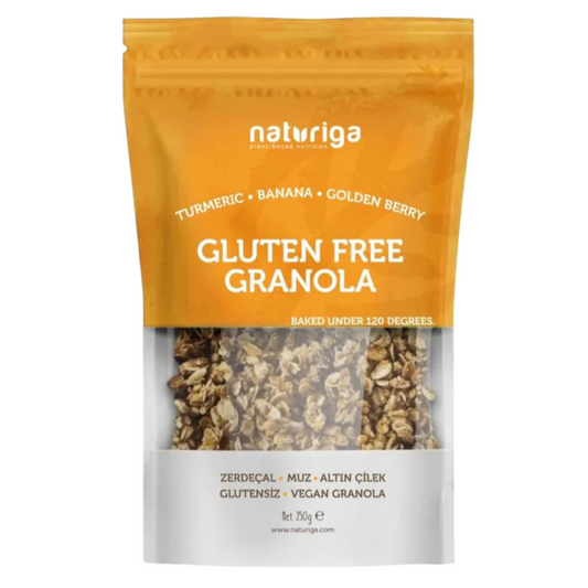 NATURİGA Glutensiz Zerdeçal & Altın Çilek Granola 250g