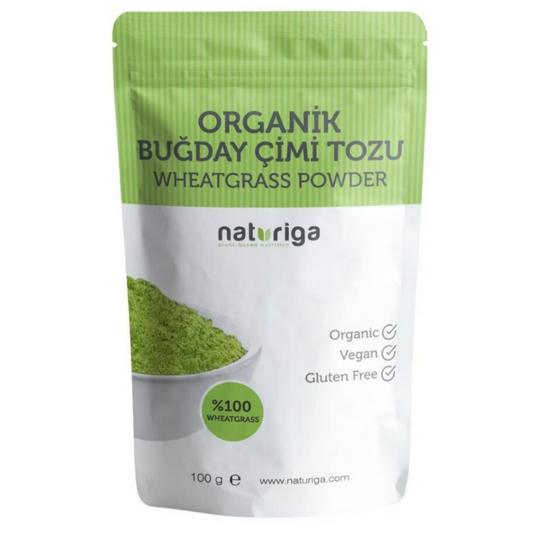 NATURİGA Organik Buğday Çimi Tozu 100g
